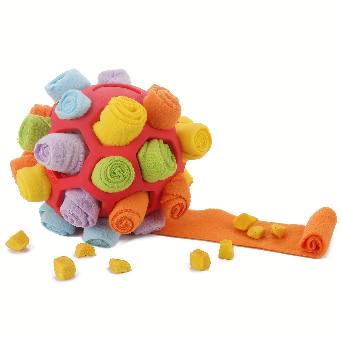 Sniff & Seek: Dog Puzzle Ball for Sniffing, Puzzle Play & Mental Stimulation