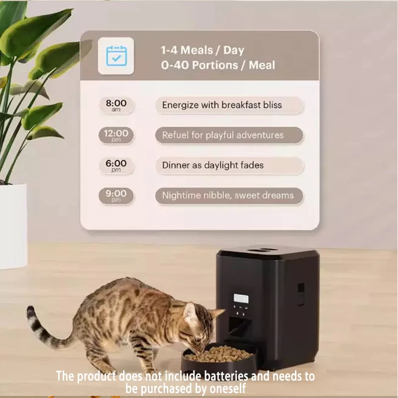 IntelliFeed Pet Feeder – Programmable Cat & Dog Food Machine