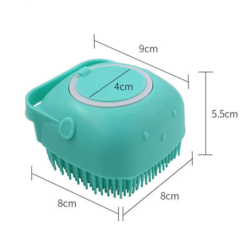 Massage Silicone Shampoo & Bath Brush