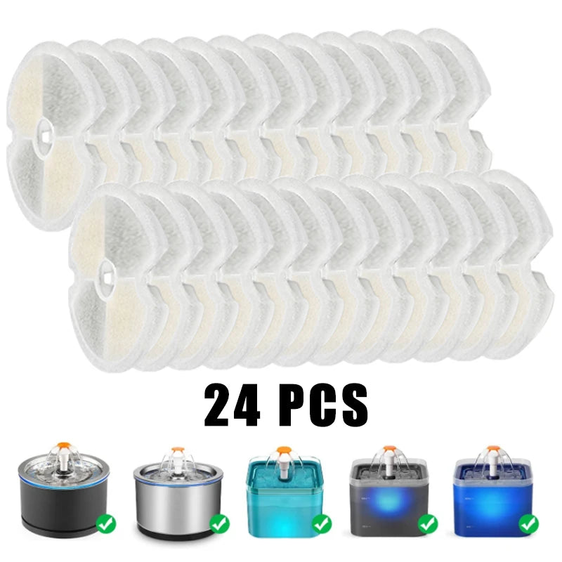 Multi-Filtration Activated Carbon Cat Fountain Filters (Replacement Pack)
