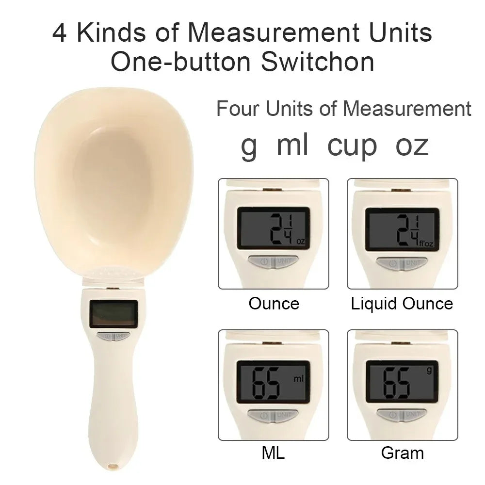 AccuFeed™ - Digital Measuring Scoop for Accurate Dog & Cat Feeding