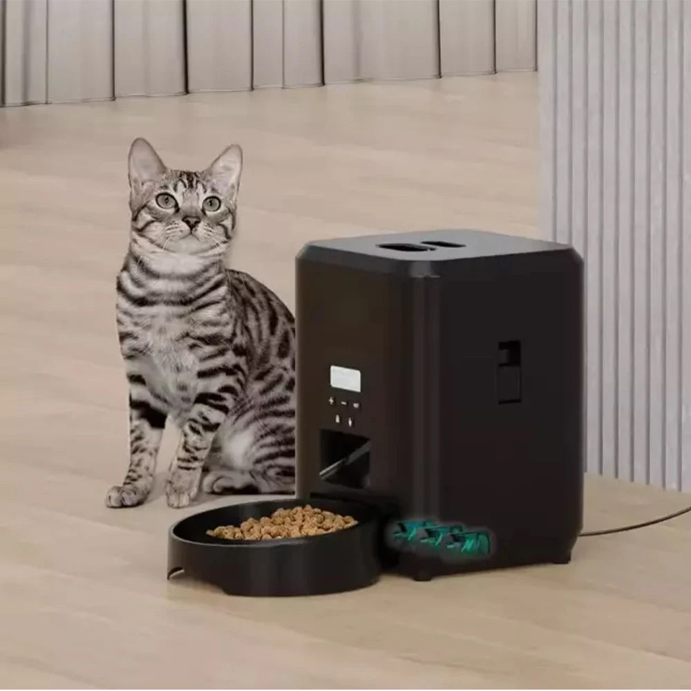 IntelliFeed Pet Feeder – Programmable Cat & Dog Food Machine