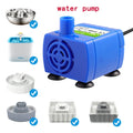 Pompe de rechange ultra-silencieuse pour fontaine à eau pour chat – Alimentation USB
