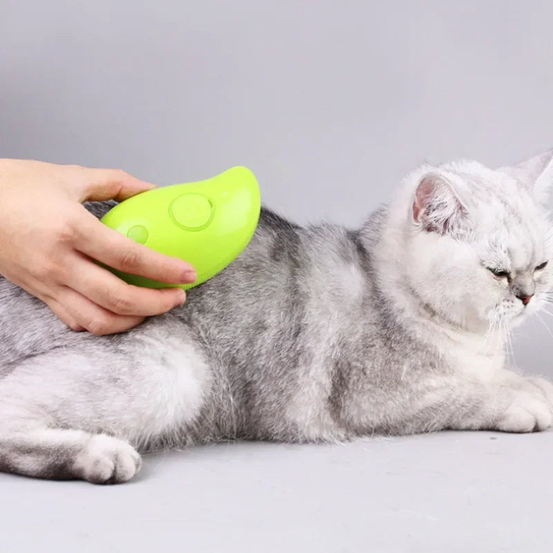 PetSteam Pro – Electric Deshedding & Massage Brush