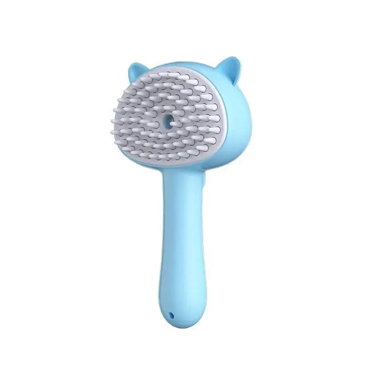 3-in-1 Cat Grooming Brush – Steam, De-Shed & Massage Your Pet Effortlessly
