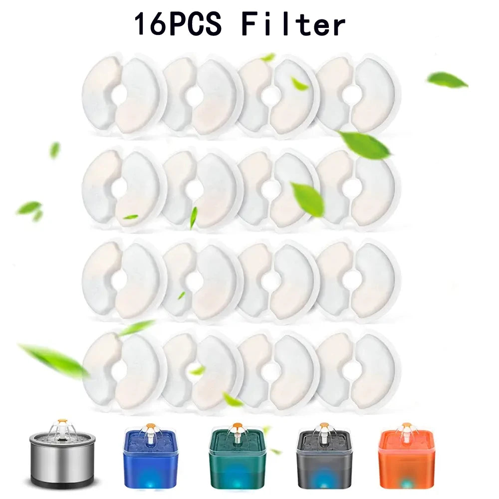 PureFlow Pet Water Fountain Filter – Compatible with 2.0L & 2.5L Cat Drinkers