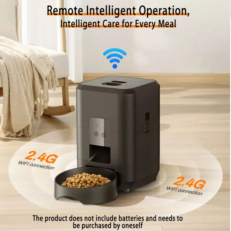 SmartFeast 2L Automatic Pet Feeder – Cat & Dog Programmable Food Dispenser with Timed Feeding