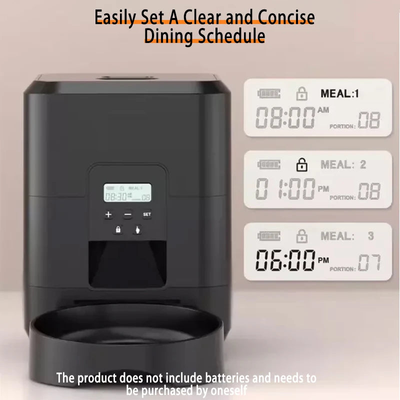 IntelliFeed Pet Feeder – Programmable Cat & Dog Food Machine