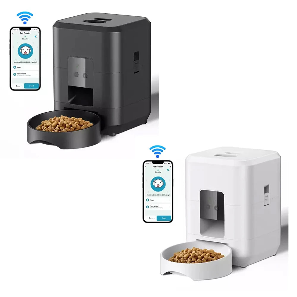 IntelliFeed Pet Feeder – Programmable Cat & Dog Food Machine