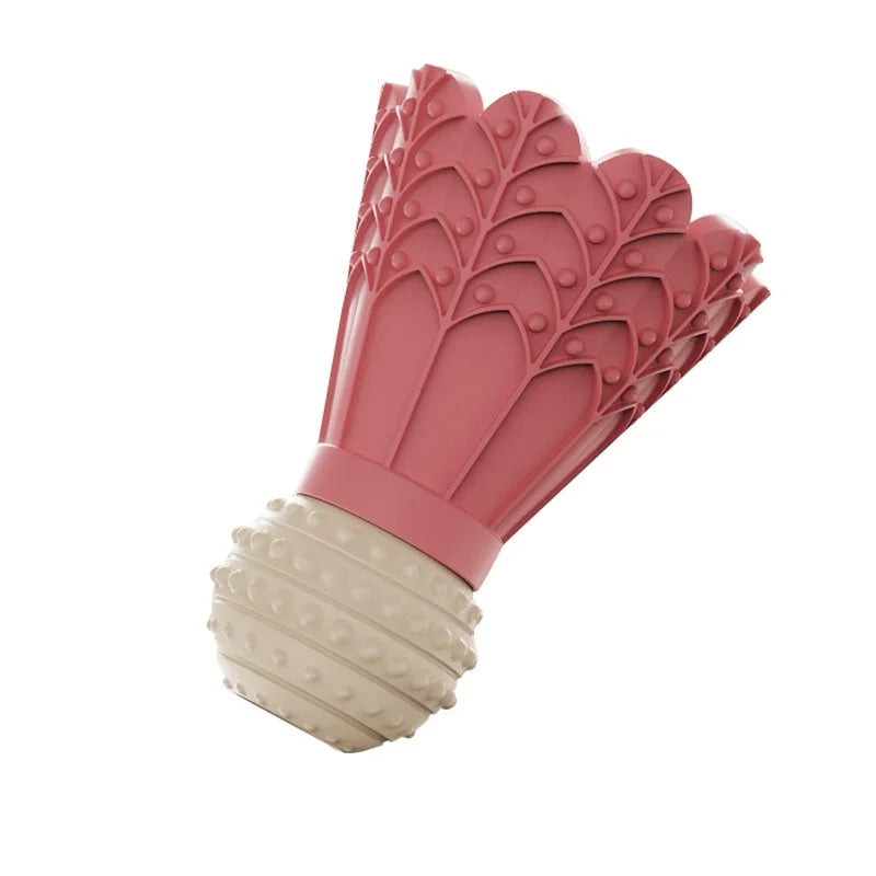 Durable Badminton-Shaped Dog Toy – Chew, Play & Relieve Boredom for Healthy Teeth