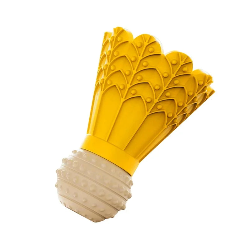Durable Badminton-Shaped Dog Toy – Chew, Play & Relieve Boredom for Healthy Teeth