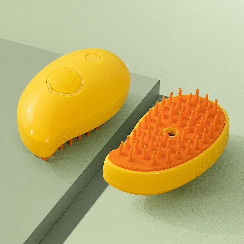 PetSteam Pro – Electric Deshedding & Massage Brush
