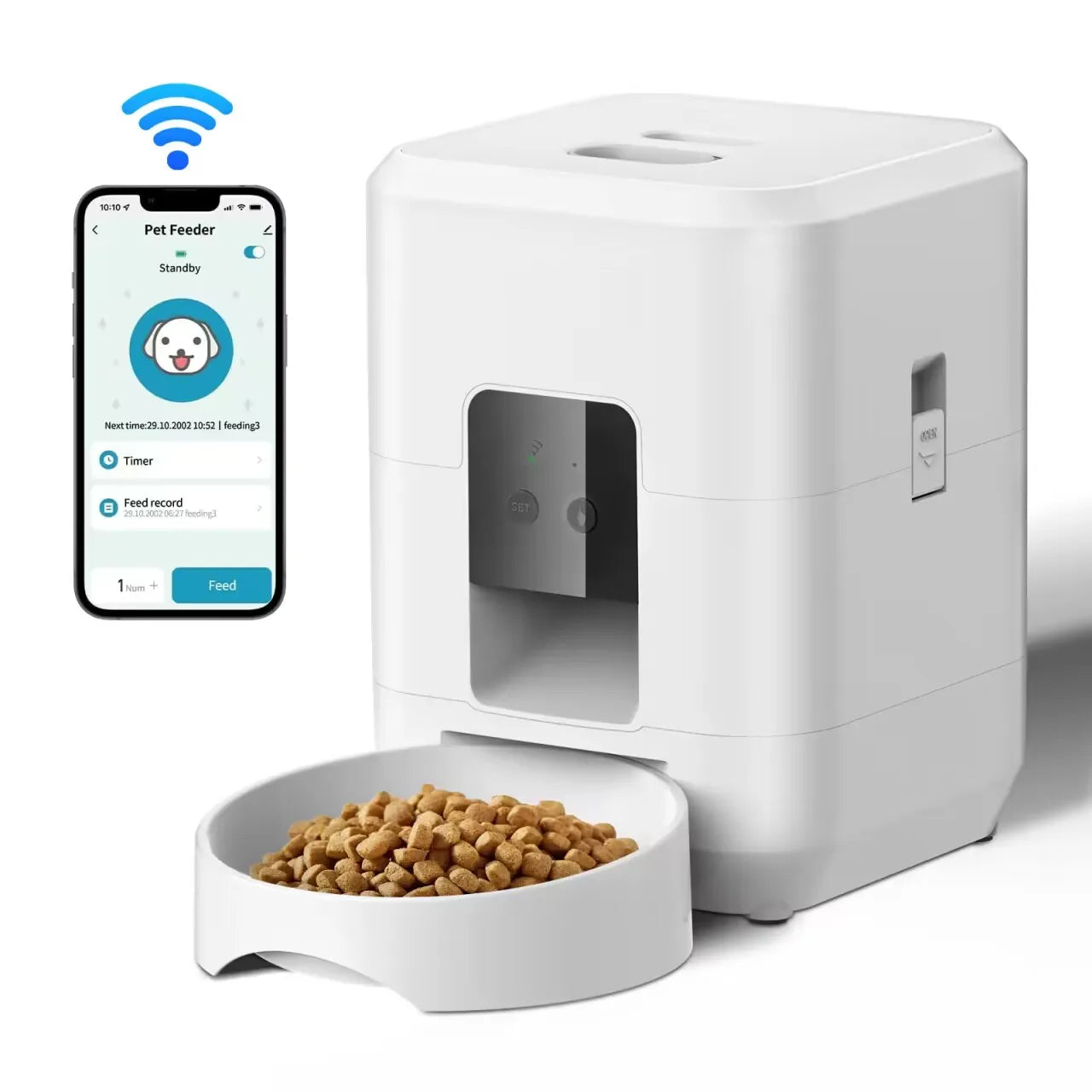 TimedTasty – Auto Pet Food Dispenser
