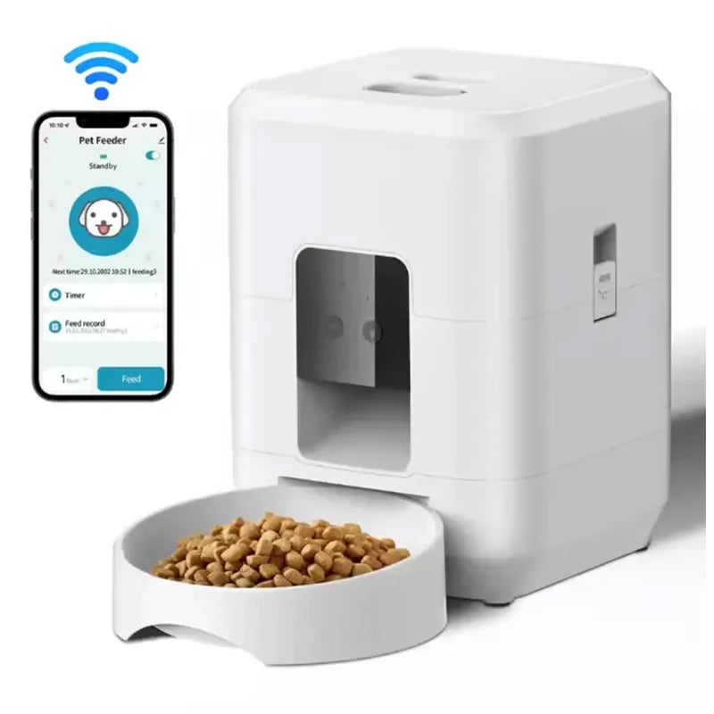 IntelliFeed Pet Feeder – Programmable Cat & Dog Food Machine