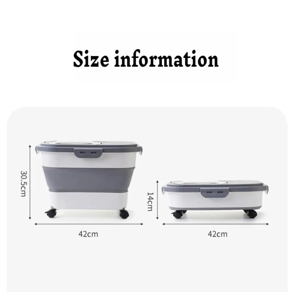 Pet Food Bin Pro – Large Food Storage Container for Cats & Dogs