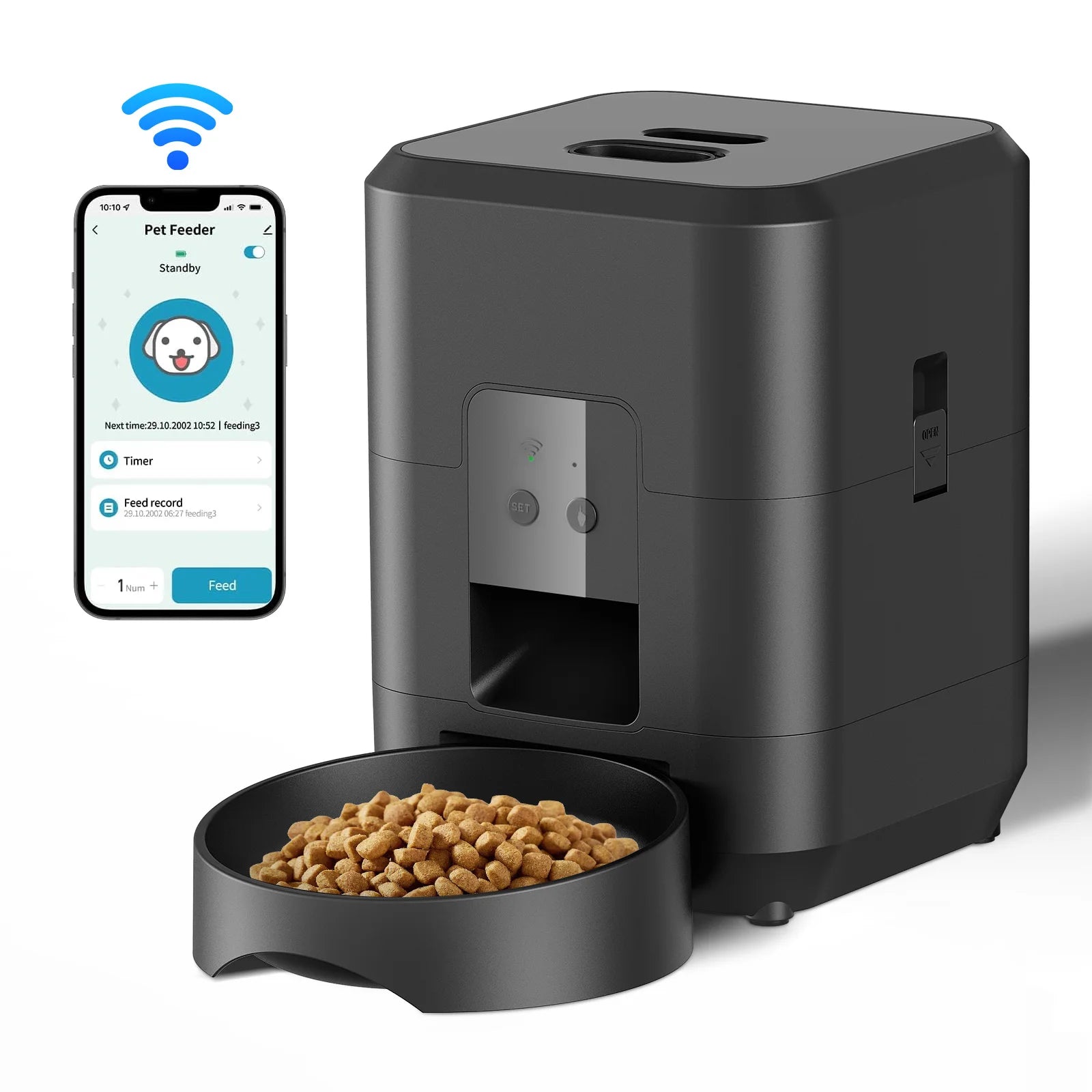 TimedTasty – Auto Pet Food Dispenser