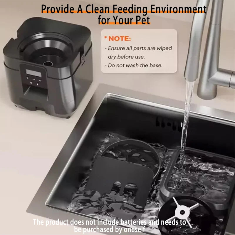 SmartFeast 2L Automatic Pet Feeder – Cat & Dog Programmable Food Dispenser with Timed Feeding